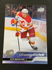 2023-24 Upper Deck Series 2 Young Guns Rookie #493 Ilya Solovyov Calgary Flames